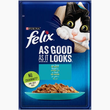 Felix Cat Food – Tuna in Jelly: As Good As It Looks - 85g