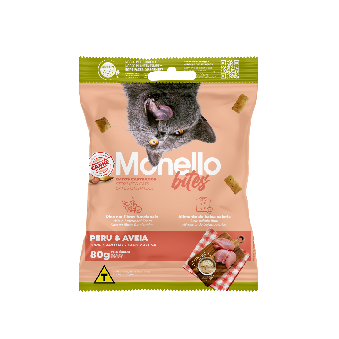 Monello Bites Sterilized Cat 80g