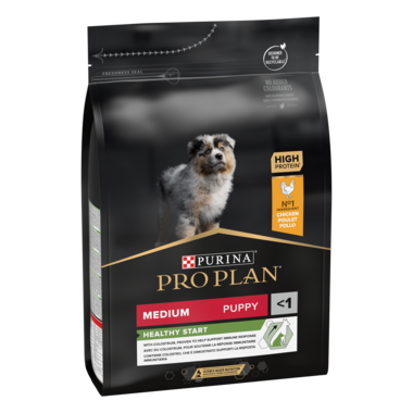 Purina Pro Plan Healthy Start Medium Puppy, Dry Dog food with Chicken 12kg