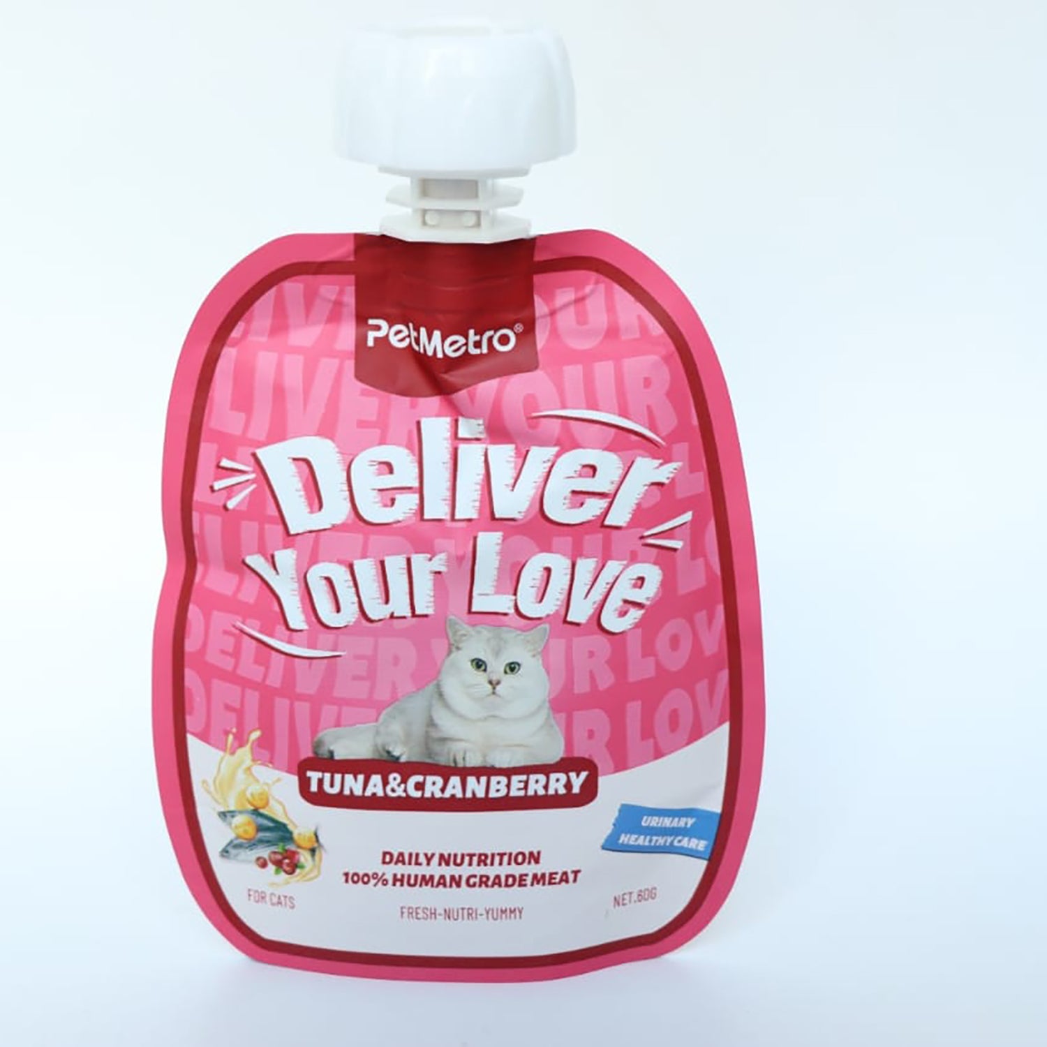 Pet Metro Tuna&Cranberry 60g