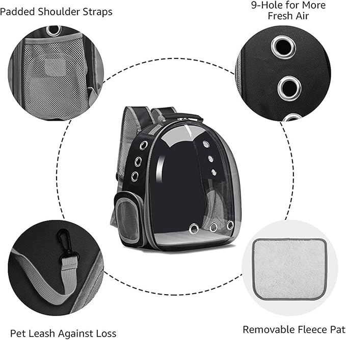 Cat Backpack – Bubble Pet Carrier