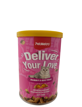 PetMetro Crunchy And Soft Crazing With Rabbit & Egg Yolk