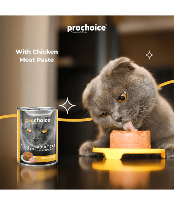Prochoice - Adult Cat Premium Pate With Chicken 400g
