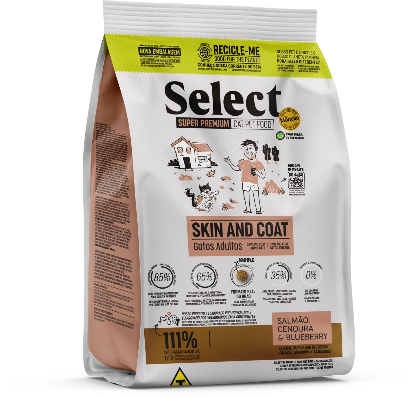 Select by Monello Skin and Coat – Adult Cats