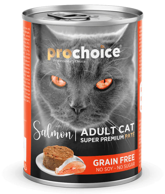 Prochoice - Adult Cat Premium Pate With Salmon 400g