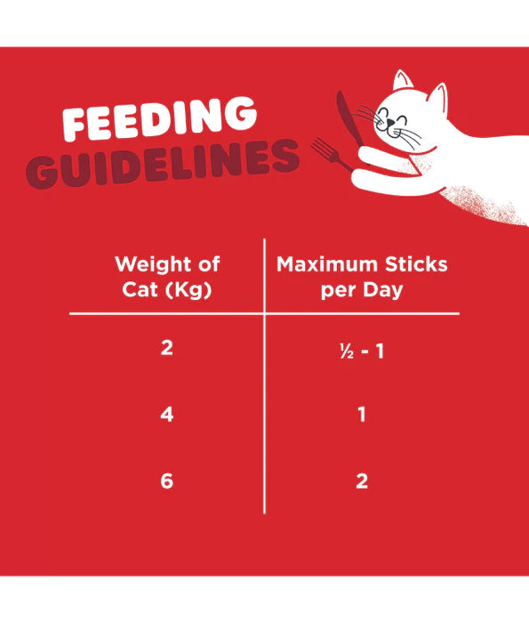 Webbox - Tasty Sticks Beef & Rabbit Cat Treats 6 sticks