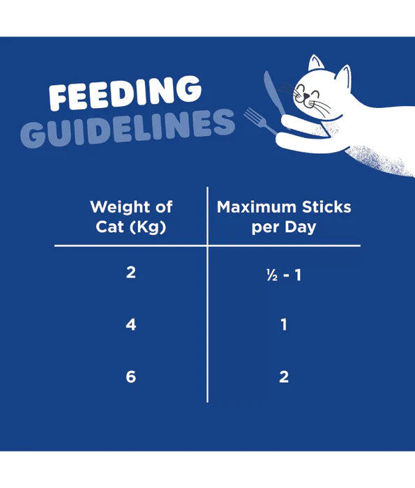 Webbox - Tasty Sticks Cod Cat Treats 6 sticks