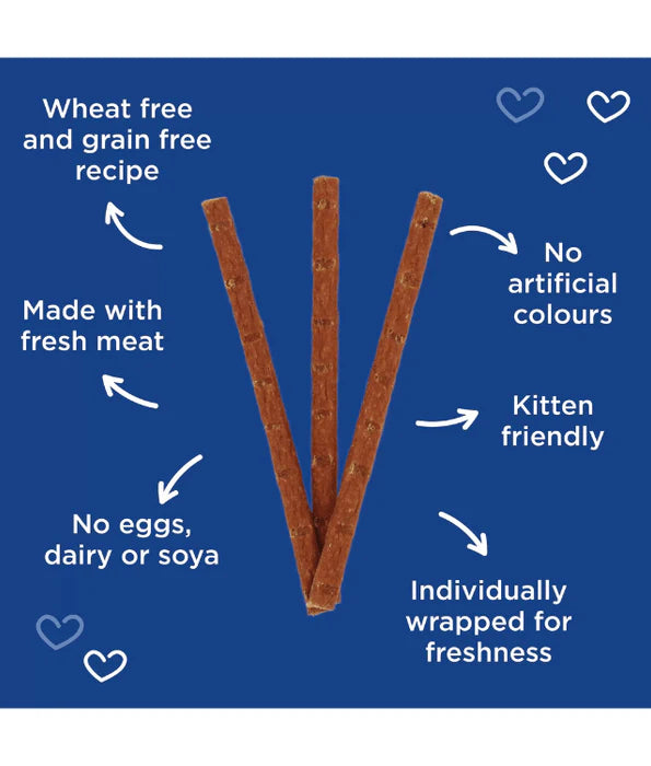 Webbox - Tasty Sticks Cod Cat Treats 6 sticks