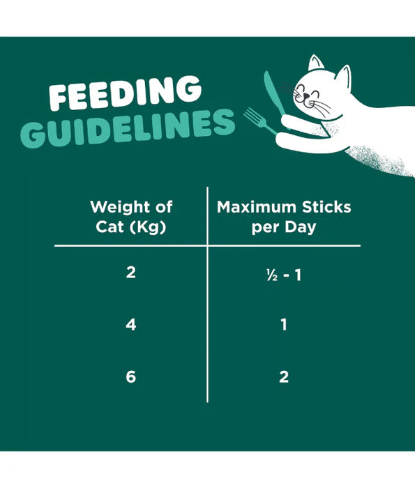 Webbox - Tasty Sticks Duck Cat Treats 6 sticks