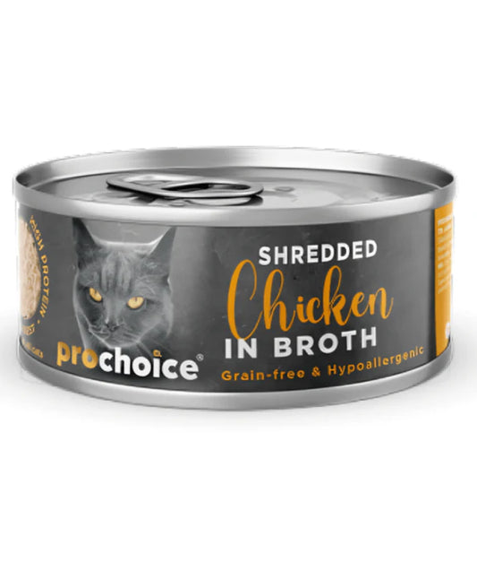 Prochoice - Shredded Fresh Chicken In Broth 70g