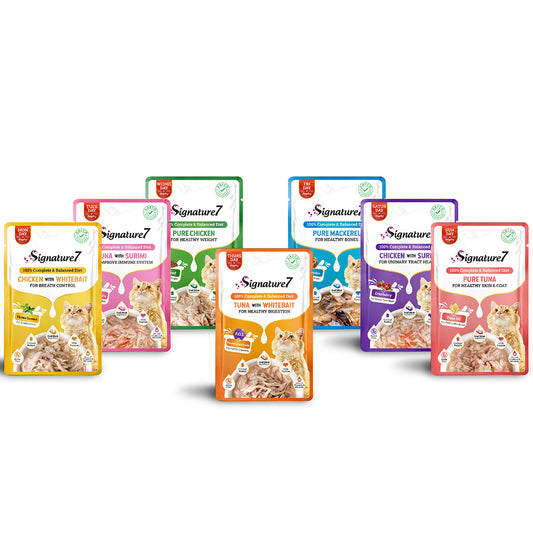 Signature 7 50G Gravy Pouch Cat Wet Food
