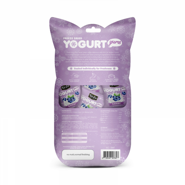 Kit Cat Freeze Dried Yogurt Yums Blueberry