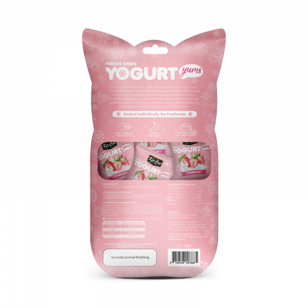 Kit Cat Freeze Dried Yogurt Yums Strawberry