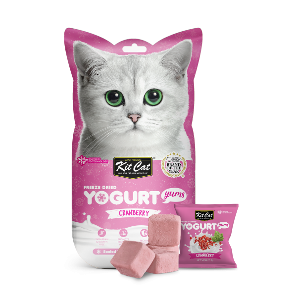 Kit Cat Freeze Dried Yogurt Yums Cranberry
