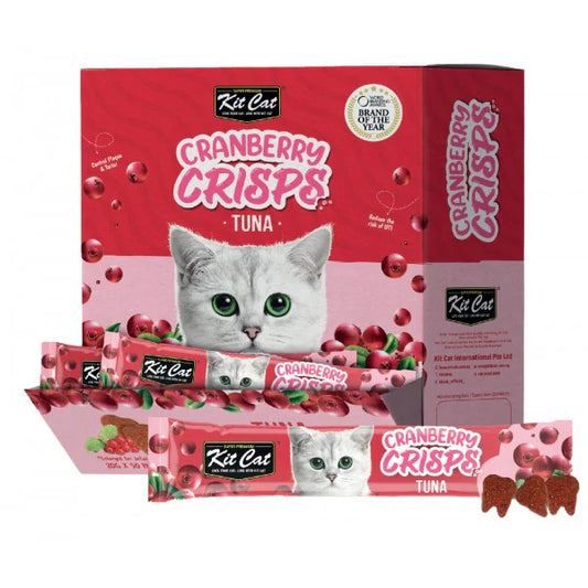 Kit Cat Cranberry Crisps Cat Treats – Tuna (20g)