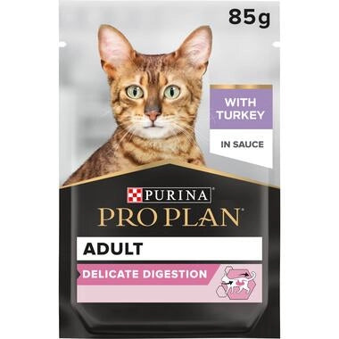 Purina Pro Plan Delicate Digestion Wet Cat Food, Turkey in Gravy